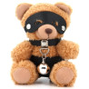 BDSMaster Ours Peluche Porte-Clés Beari Bell Noir